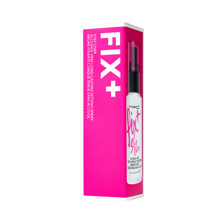 Mini Fix + Stay Over Setting spray fija maquillaje sin peso ni alcohol