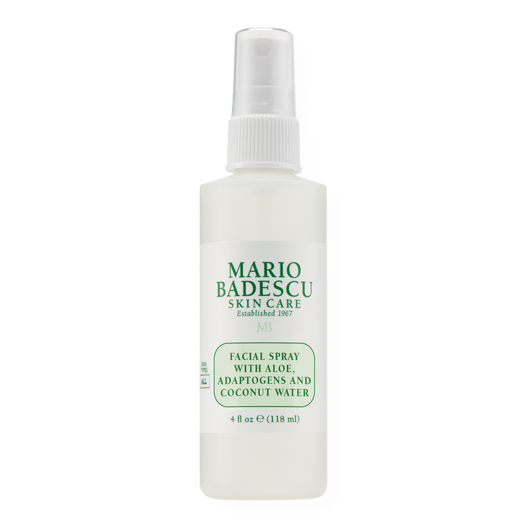 Aloe, Adaptogens and Coconut Water Spray facial con aloe hidrata la piel