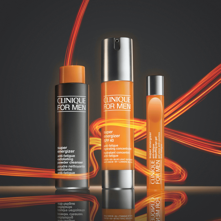 CLINIQUE_FOR_MEN™ Super Energizer™ Spf 40 Anti-Fatigue Hydrating Concentrate Crema hidratante revitaliza la piel