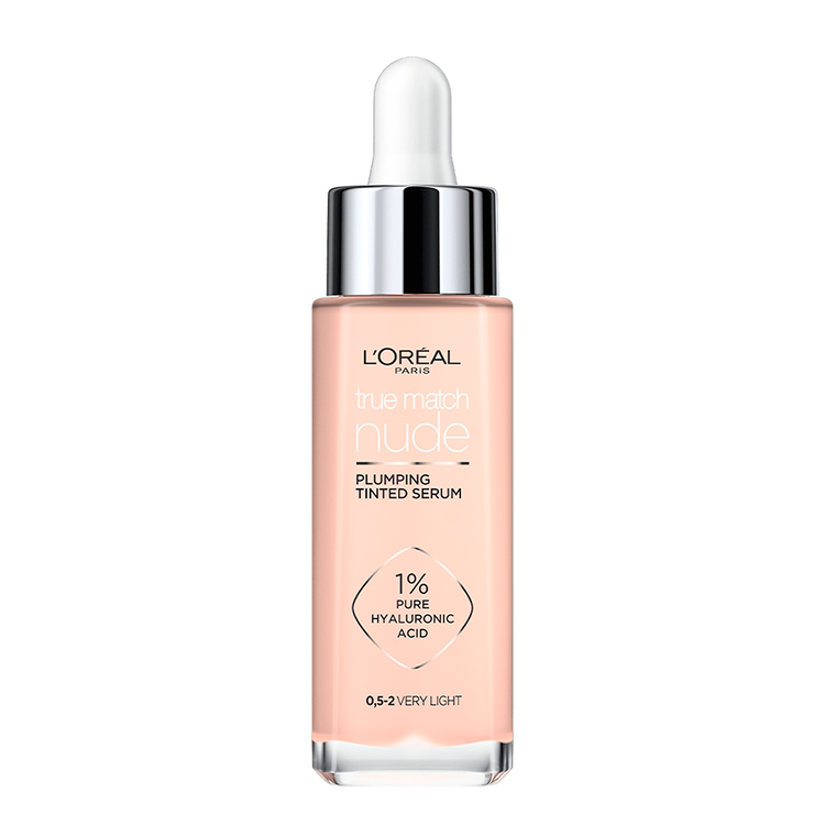 True Match Tinted Serum - Base de maquillaje líquida, tipo serum con ácido hialurónico