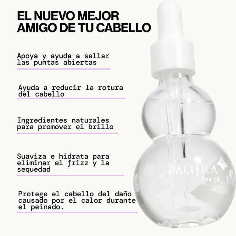 Jasmine Agave Strength + Shine - Aceite para cabello, combate el frizz