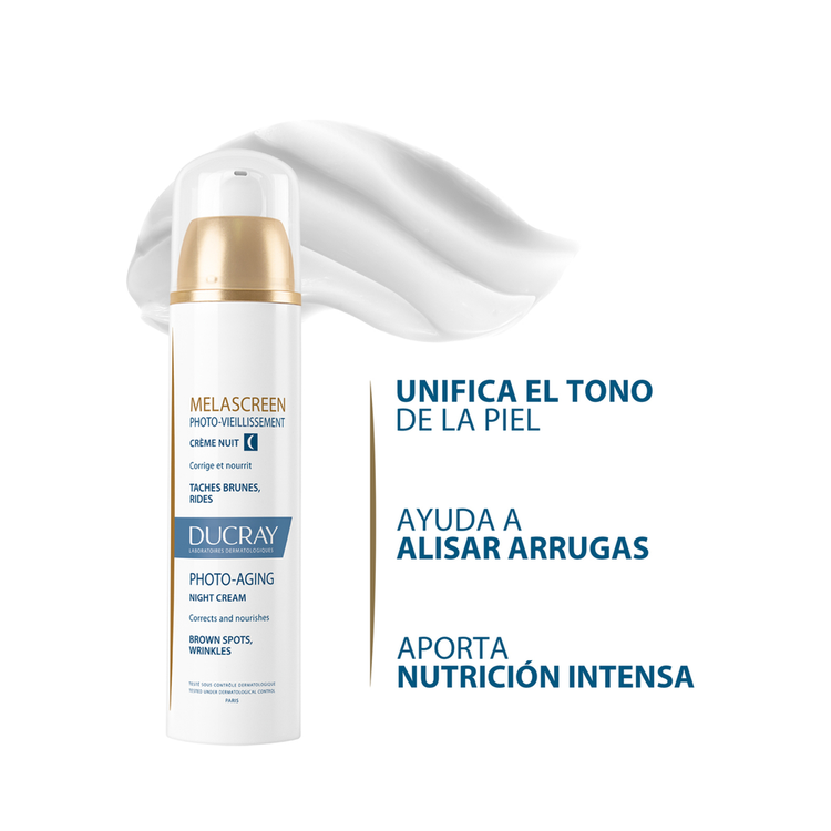 Melascreen Crema de noche aumenta la densidad de la piel