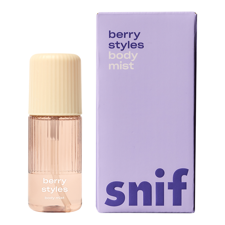 Berry Styles - Bruma corporal, tamaño de viaje aroma afrutado