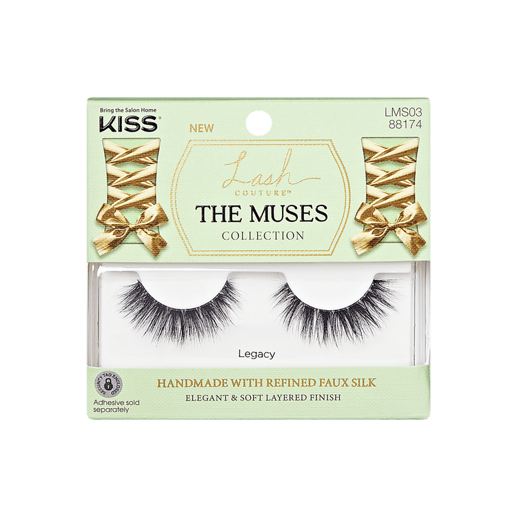 Lash Couture Pestañas de tira hecha a mano con seda sintética