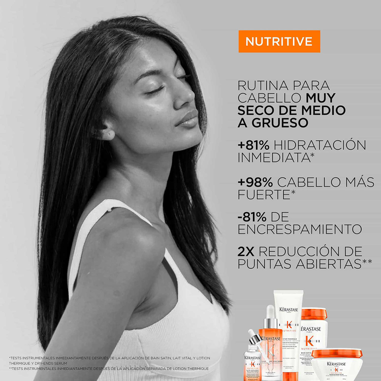 Nutritive - Mascarilla nutritiva, hidrata y refuerza la fibra capilar