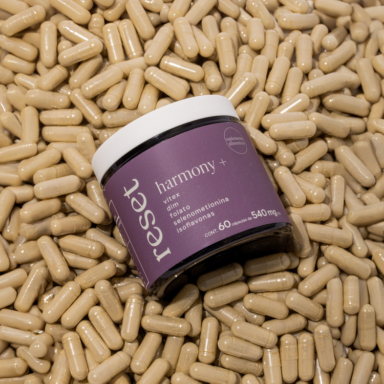 Harmony + Suplemento alimenticio favorece la salud hormonal, fertilidad y ciclo menstrual
