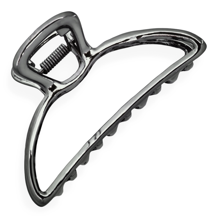 Open Shape Claw Clip - Pinza metálica, sujeción práctica y segura