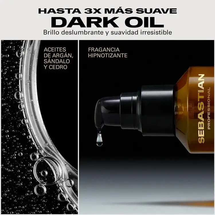 Dark Oil - Aceite, brillo y suavidad