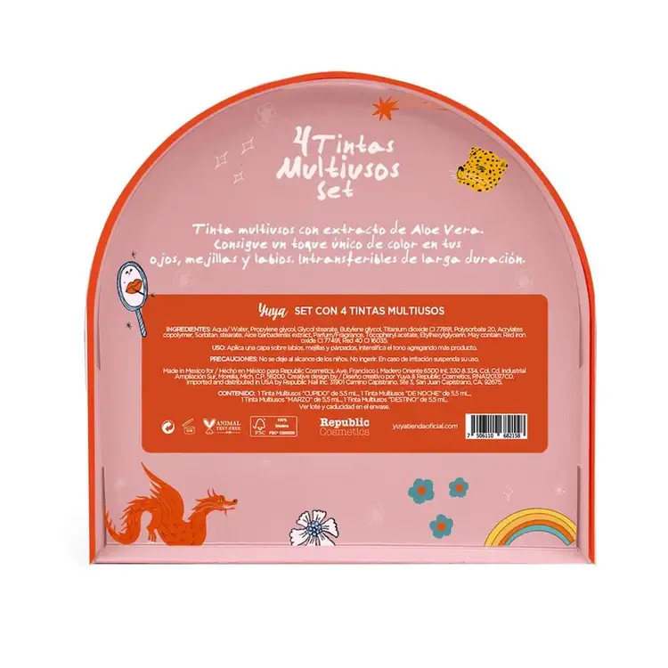 Set de 4 tintas multiusos