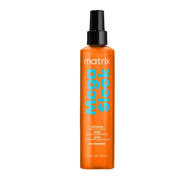 Mega Sleek - Leave‑in, protege del calor y controla el frizz
