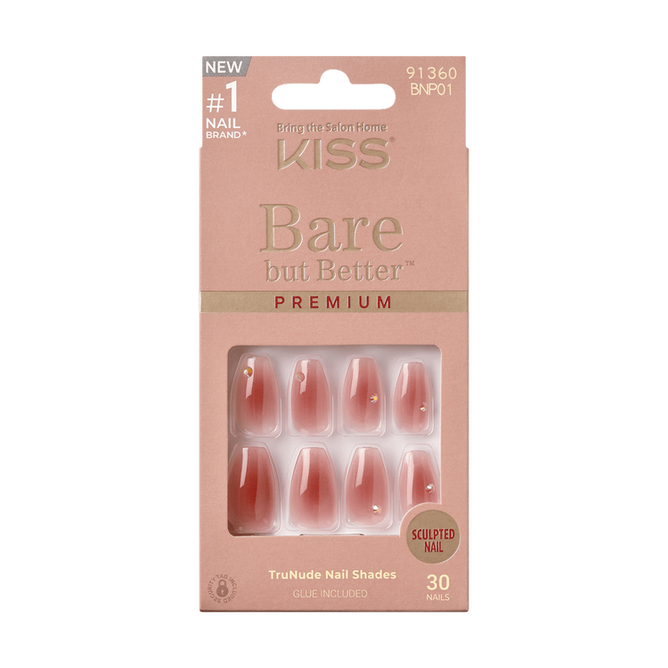 Bare But Better Uñas postizas premium hasta 7 días de duración