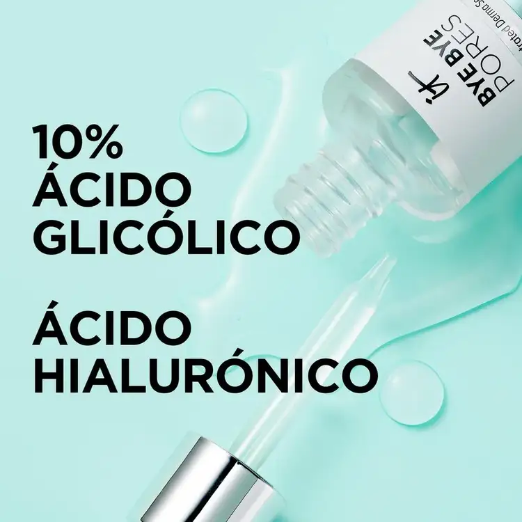 Bye Bye Serum Suero facial mejora visiblemente la textura de la piel con sensación de flexibilidad