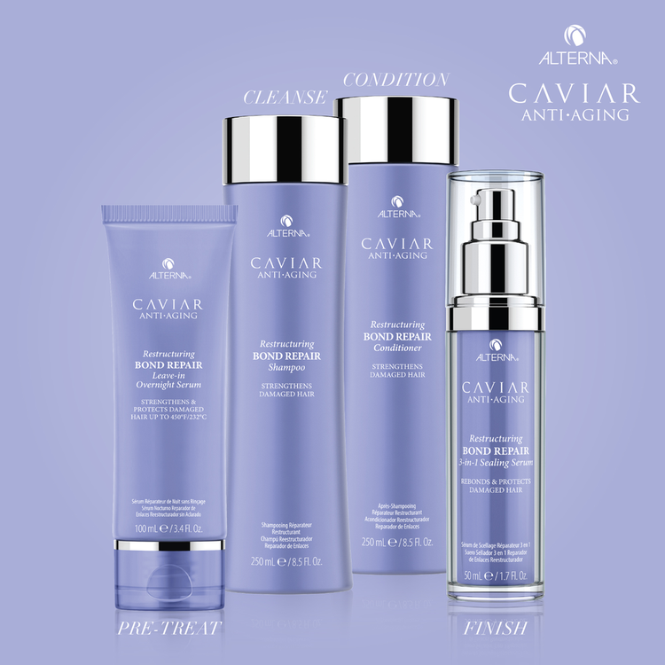 Caviar Anti-Aging Restructuring Bond Repair 3-in-1 - Suero, repara, protege y sella el cabello