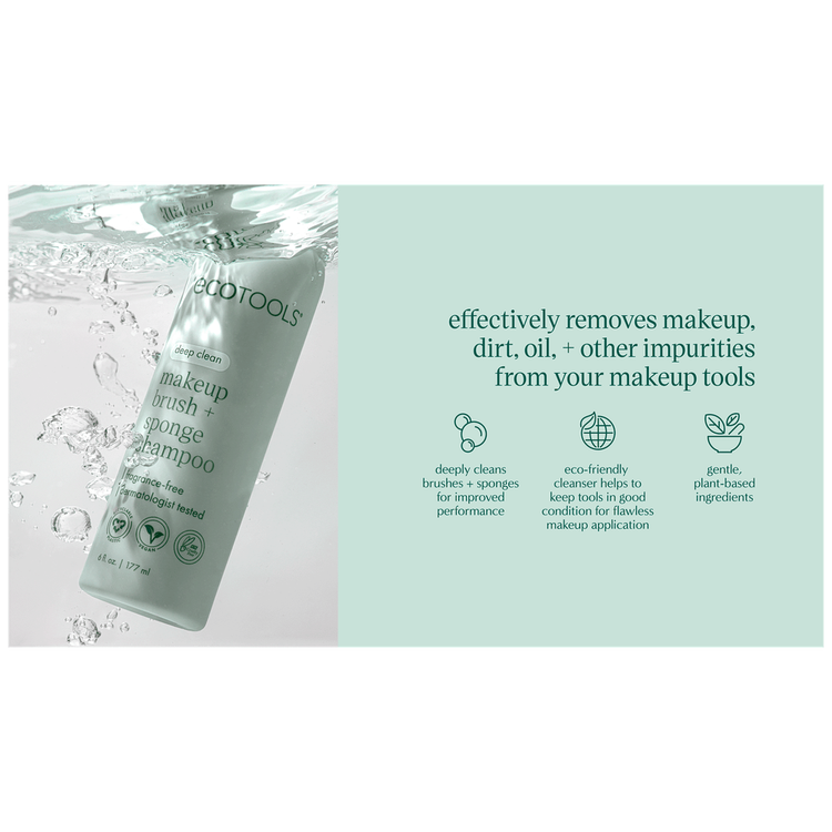 Et Ect Makeup Brush Cleansing Shampoo Limpador de brochas limpiador de brochas