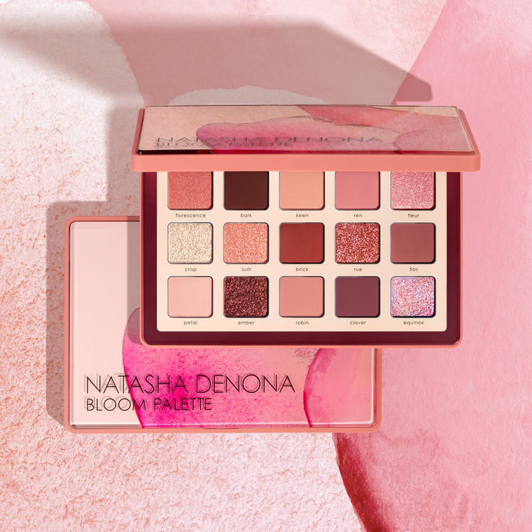Bloom Paleta de sombras textura suave