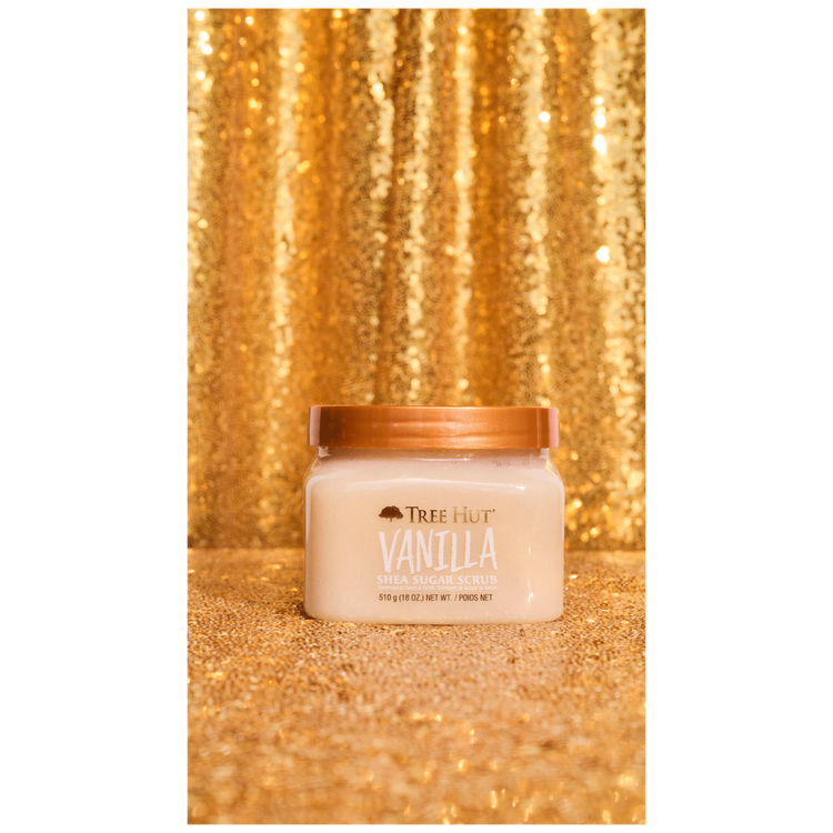 Shea Sugar Scrub Vanilla - Exfoliante corporal, deja la piel suave y tersa
