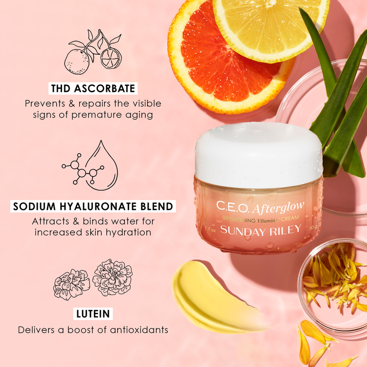 C.E.O. Afterglow Brightening Vitamin C Crema ilumina y revitaliza con vitamina c
