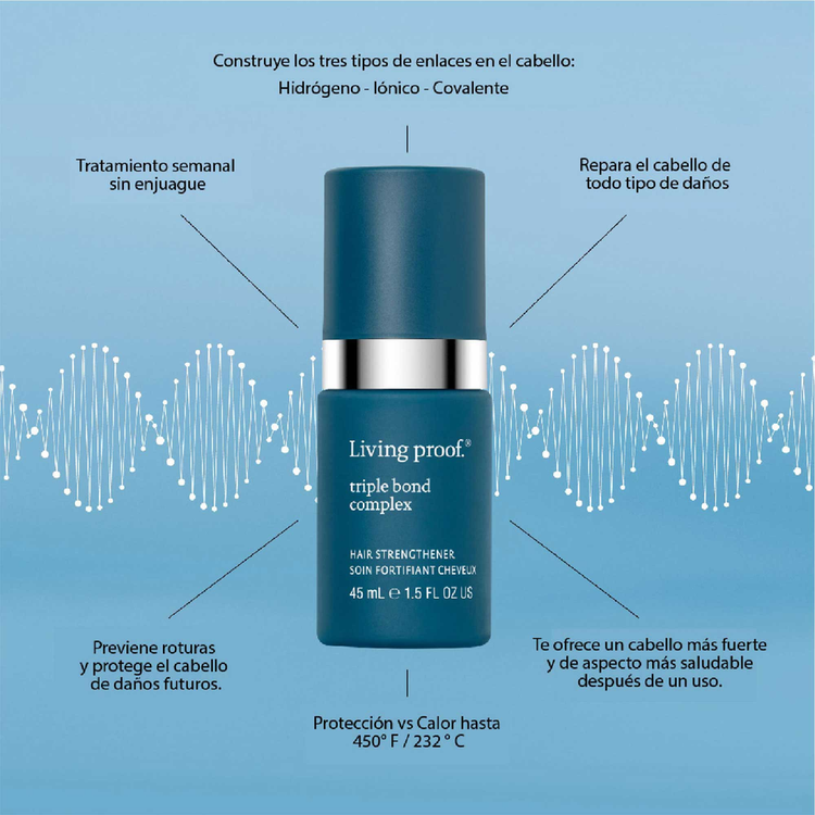 Triple Bond Complex - Tratamiento capilar, fortalece el cabello