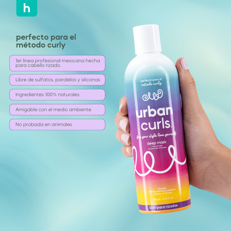 Deep Mask - Mascarilla profunda, para rizos