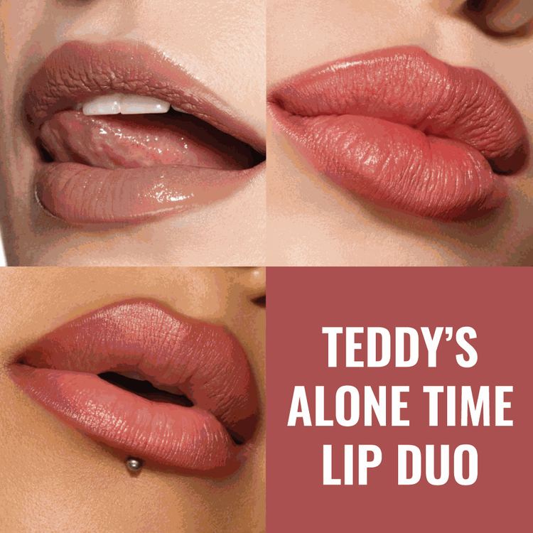 Set de labios - Teddy's Alone Time Lip Duo, edición limitada