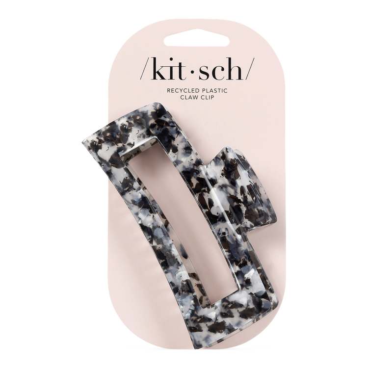 Black Eco-Friendly Jumbo Pinza ecológica ideal para peinados