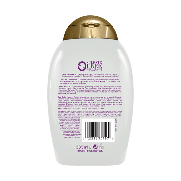 Coconut Miracle - Shampoo, con aceite de coco