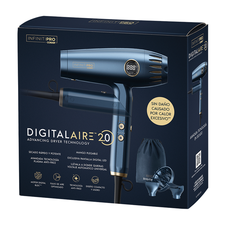 Conair - DigitalaAire secadora con accesorios intercambiables