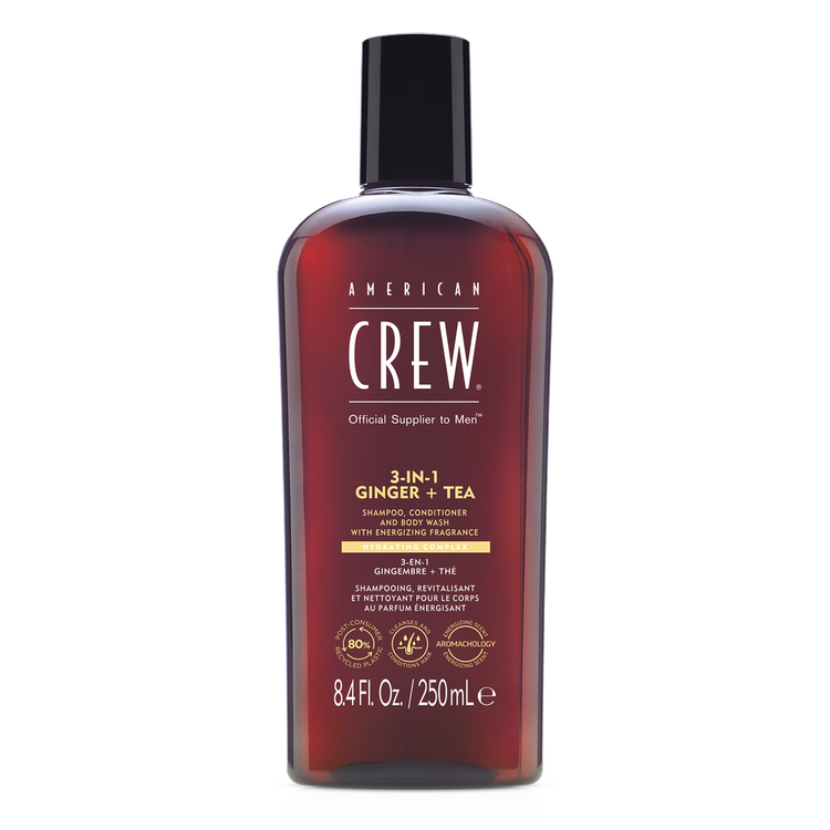 Energizing Gingre + Tea Shampoo limpia e hidrata cabello y cuerpo