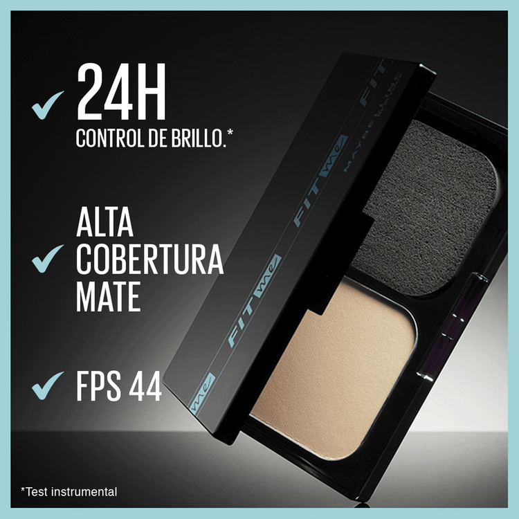 Fit Me Powder - Base de maquillaje, control de brillo