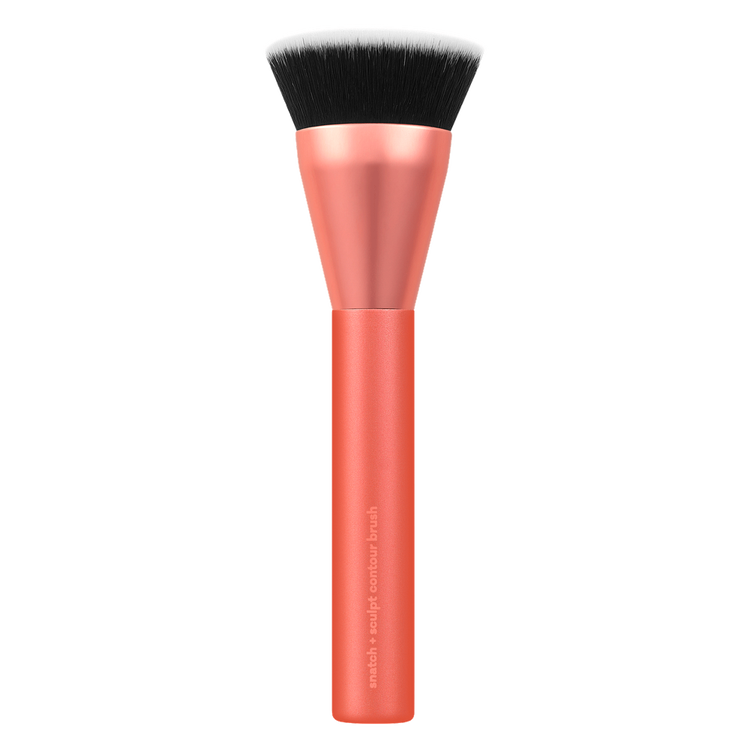 Snatch + Sculp Contour Brush - Brocha de maquillaje #261, para uso con textura líquida, en crema o polvo