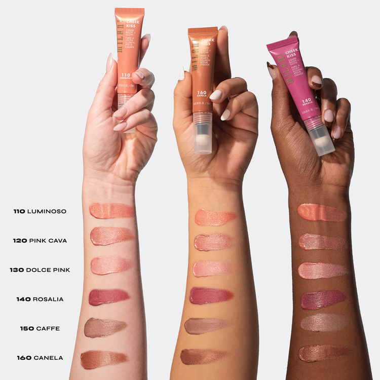 Cheek Kiss Liquid Blush + Glow - Rubor líquido, fórmula modulable con acabado radiante