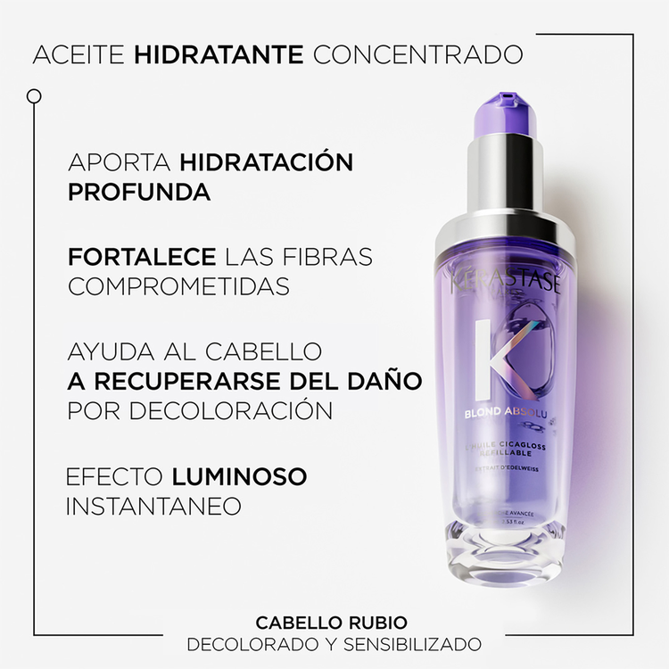 Blond Absolu - Aceite capilar, para una reparación profunda