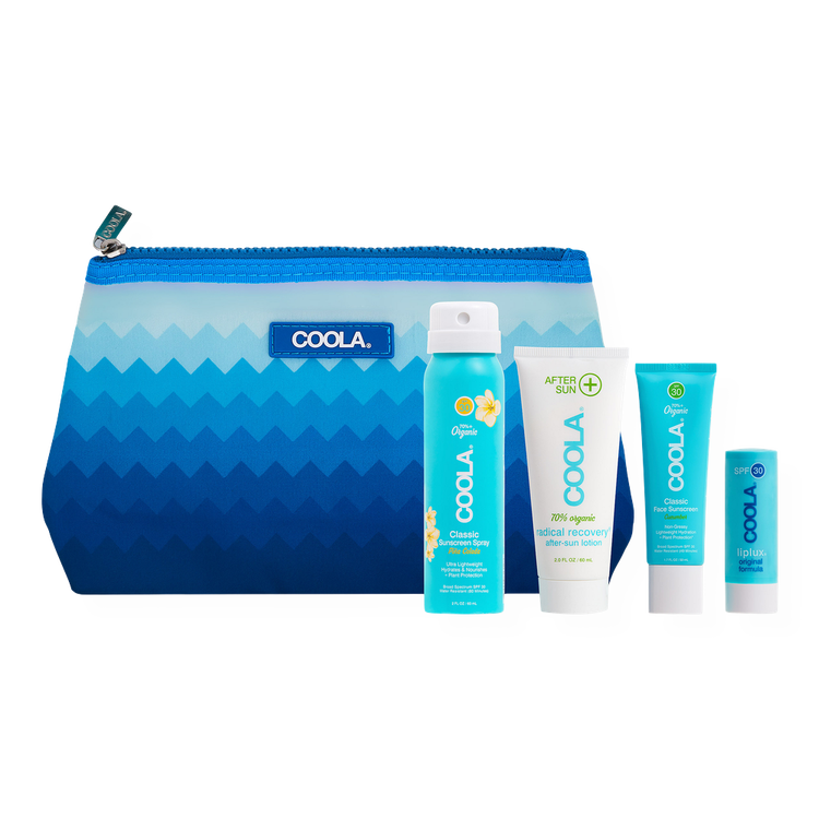 Organic Suncare Travel Set - Set de viaje, protección solar
