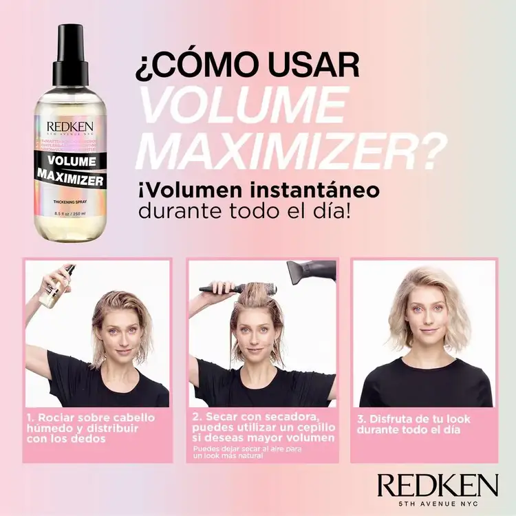 Styling - Spray voluminizador, voluminiza y da textura