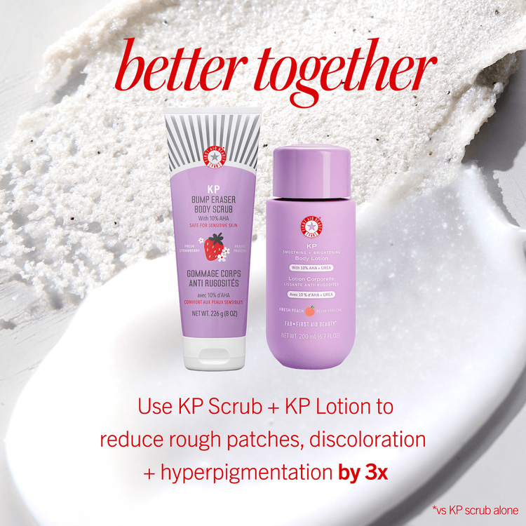 KP Bump Eraser Body Scrub Fresh Strawberry - Exfoliante corporal, brinda exfoliación profunda
