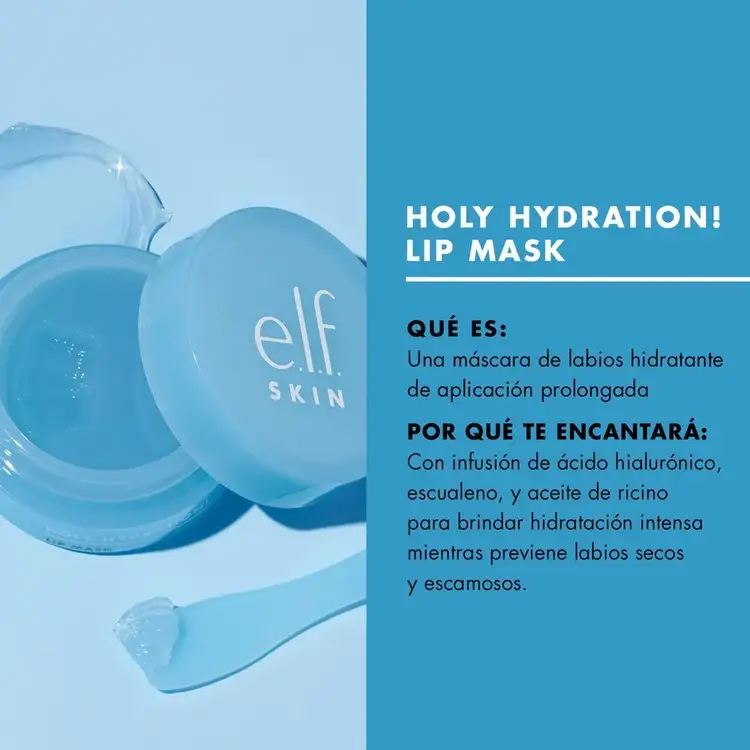 Holy Hydration! - Mascarilla labial, hidratante sin enjuague para unos labios suaves y tersos