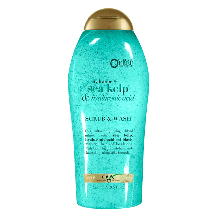 OGX Sea Kelp & Hyaluronic - Body wash, con alga marina y ácido hialurónico