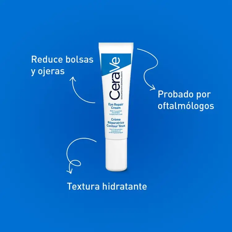 Eye Repair - Crema reparadora, hidratación para contorno de ojos