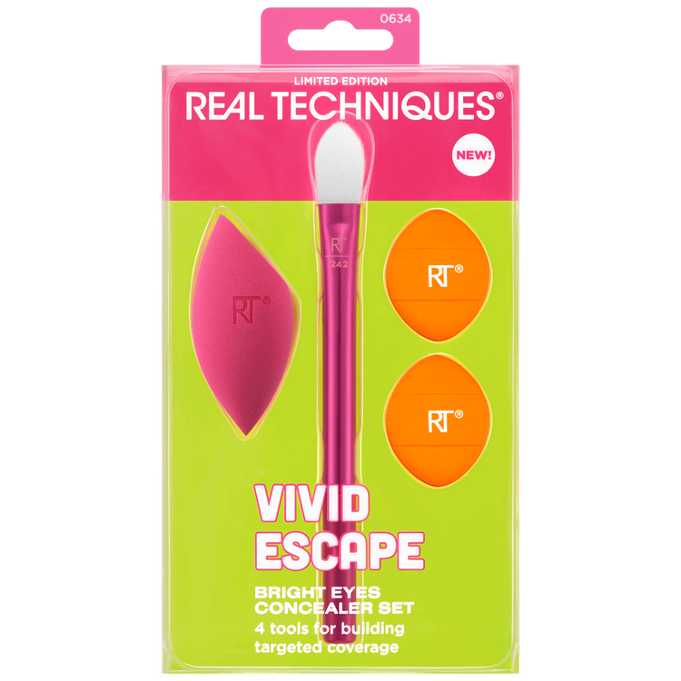 Bright Eyes Concealer Set - Vivid Escape Set de brochas y esponjas