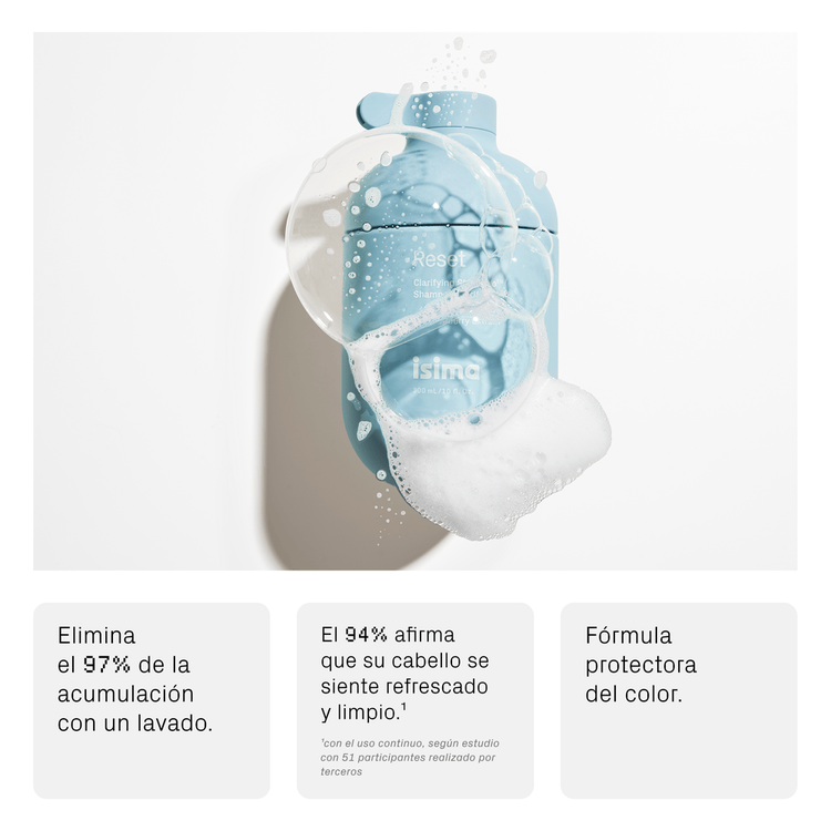 Reset - Claryfing Shampoo, para un cabello limpio y saludable