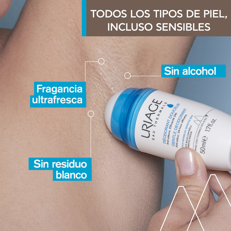 Eau Thermale - Desodorante, para piel sensible
