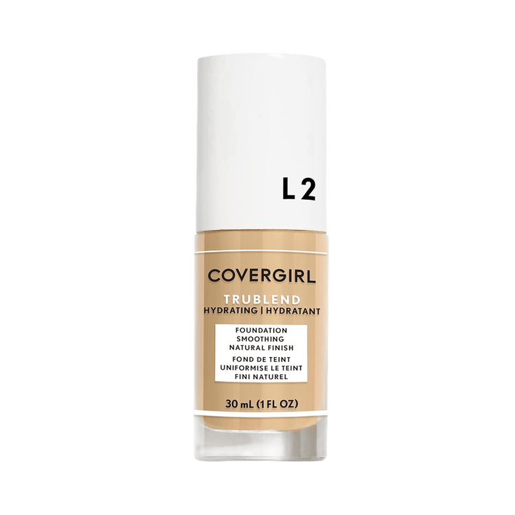 Trublend Hydrating - Base de maquillaje, acabado natural de larga duración