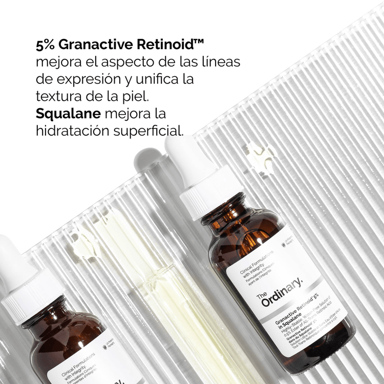 Granactive Retinoid 5% In Squalane - Suero antiedad, reduce signos del envejecimiento