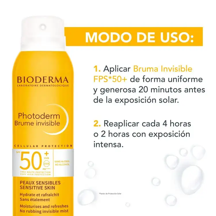 Photoderm Bruma invisible de fácil aplicación