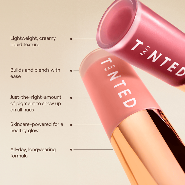 Blush Crush - Rubor líquido, fácil difuminación