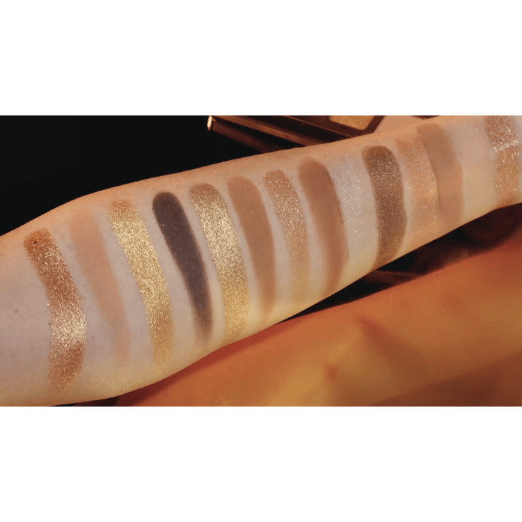 Golden Paleta de sombras 15 tonos dorados