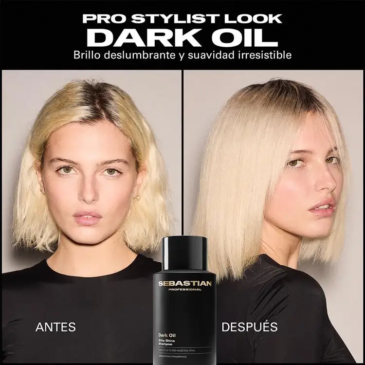 Dark Oil - Shampoo, brillo y suavidad