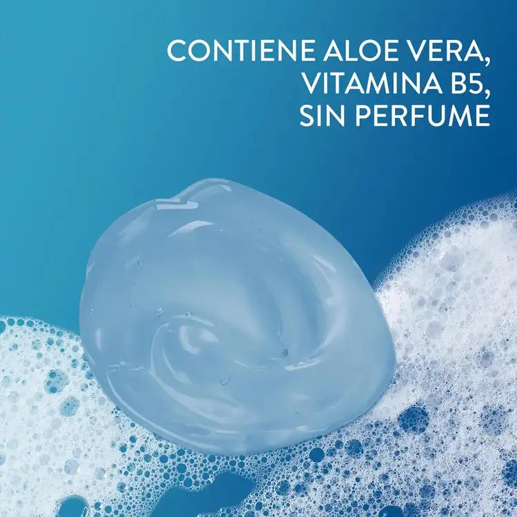 Gel de baño corporal para piel sensible sin quitar humedad natural