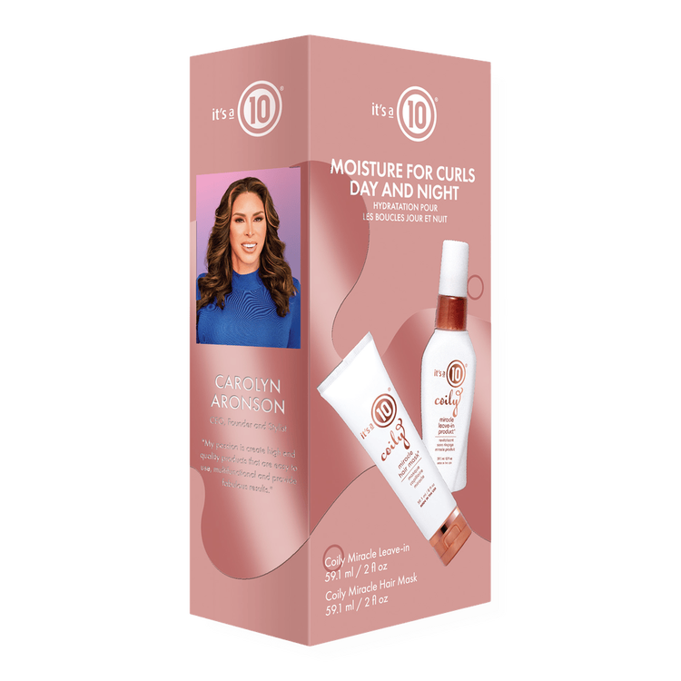 Coily Moisture Duo Mascarilla capilar ideal para rizos