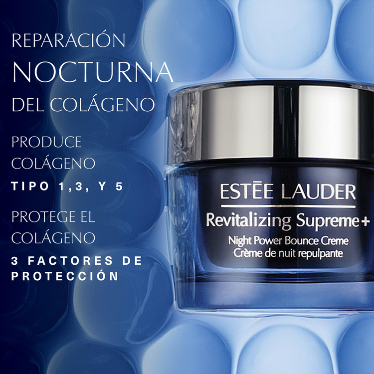 Revitalizing Supreme+ Night Power Bounce Creme Hdiratante facial nocturno potenciador de colágeno